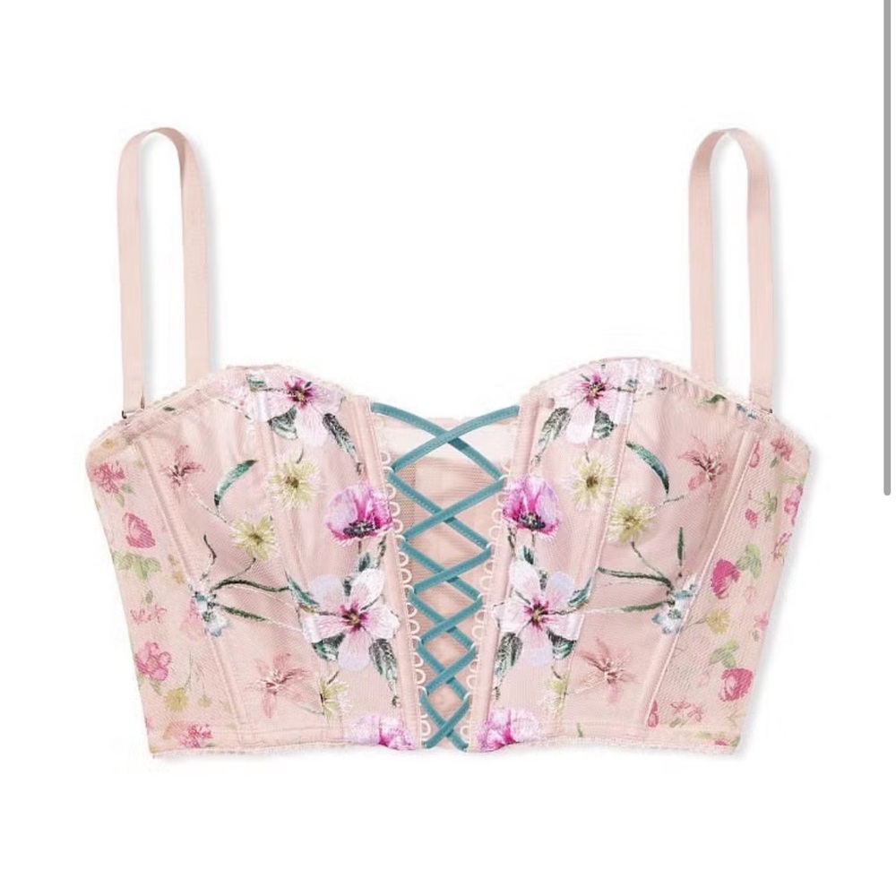 Victoria Secret Floral Bustier
